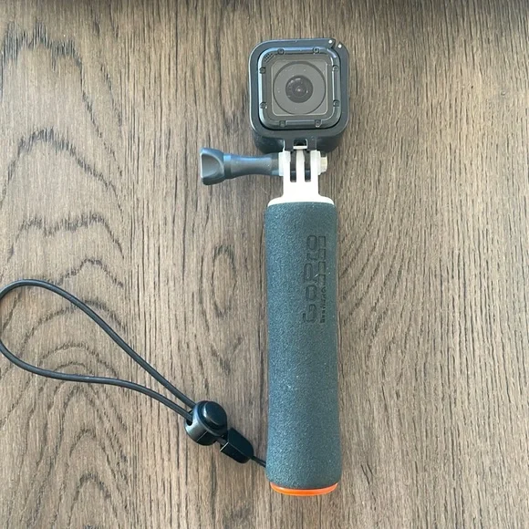 GoPro with accessories