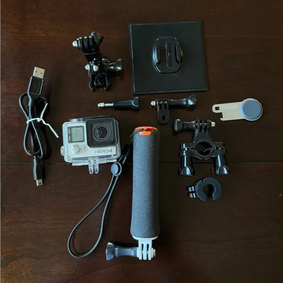 GoPro Hero 4 Silver Bundle