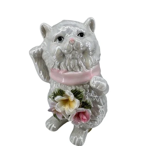 Cornerstone Creations Designer Collection Cat Kitten Kitty Figurine with Box‎