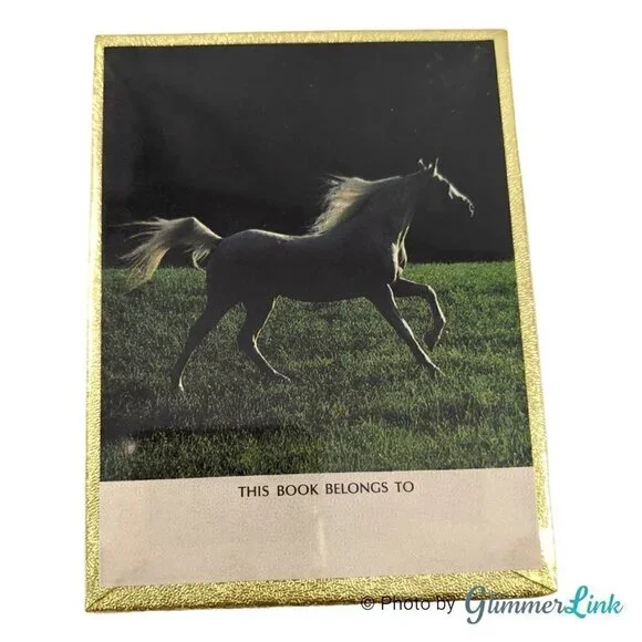Vintage Antioch Horse Bookplate Labels NIB Unopened Box 1980s