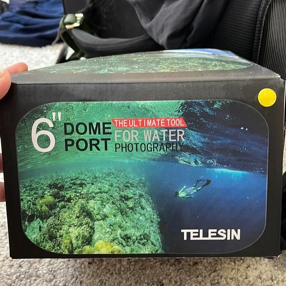 Telesin 6” Dome Port for Water Photography