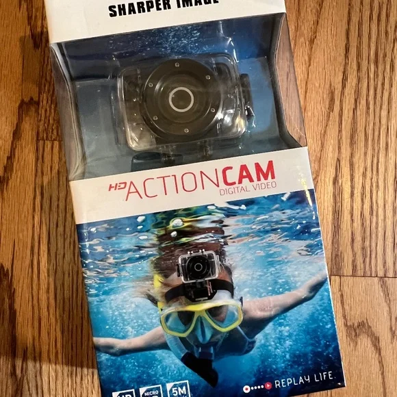 Sharper Image NIB HD Action Camera