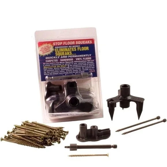 SQUEEEEEK NO MORE 3233 KIT ELIMINATES Floor Squeak Floor Repair Kit