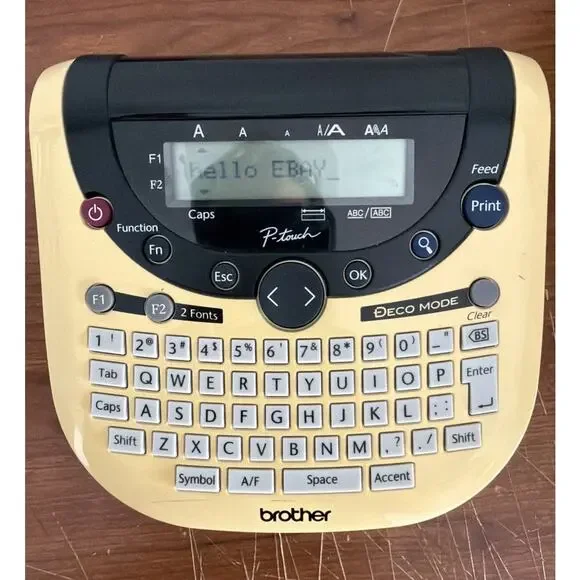 Brother P-Touch Model PT-1290 Electronic Home & Office Label Maker TESTED