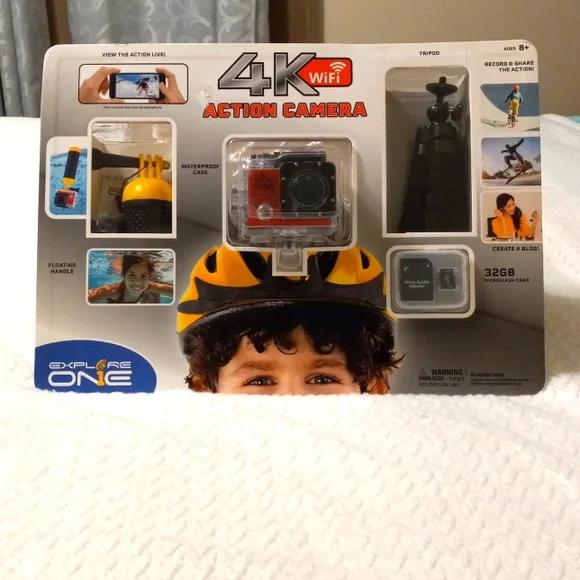 4K WiFi action camera