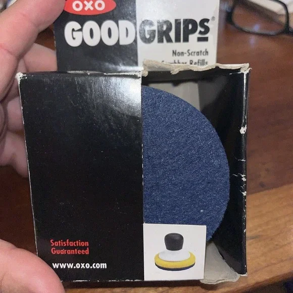 New OXO Good Grips Non-Scratch‎ Scrubber Refills (3 Inch Diameter)