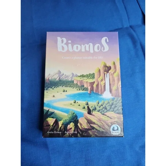 Biomos By North Star Games Puzzle Game Biome Planet Building‎