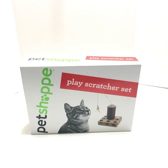 Pet Shoppe Play Scratcher Set For Cats Toy