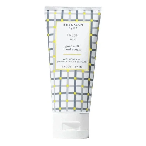 Goat Milk Hand Cream – Fresh – Scented – 2 oz – Moisturizing Hand Lotion for ...