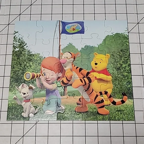 Disney My Friends Tigger And‎ Pooh 25 Pc Puzzle - No Package, Gently Preloved