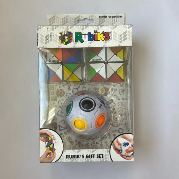 Rubik’s Gift Set | 2 Rubik’s Magic Star | Rubik’s Rainbow Ball