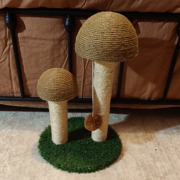 Mushroom Cat Scratching Post