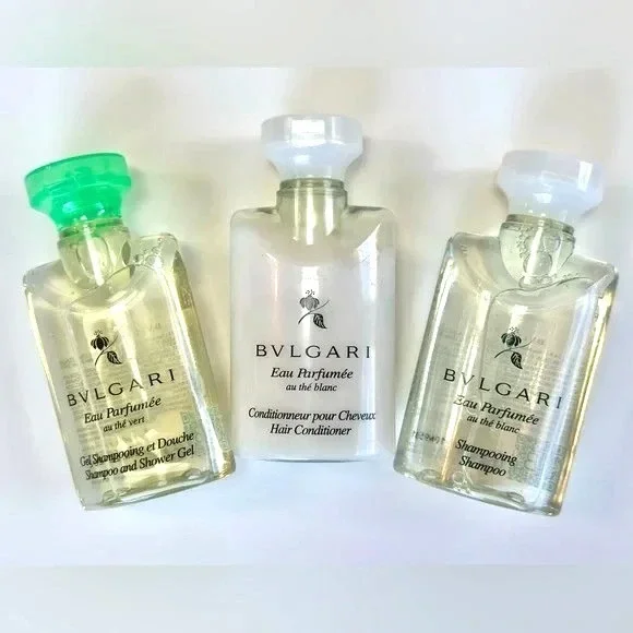 Bulgari au Thé‎ Blanc Luxury Travel Set TSA approved 2.5 Oz