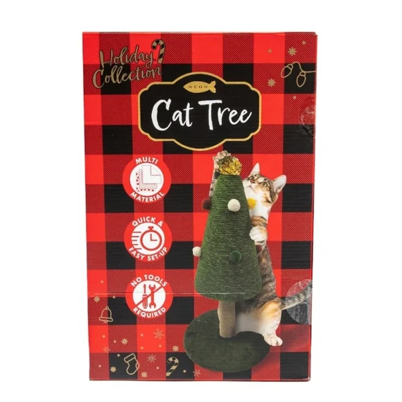 Green Cat Tree