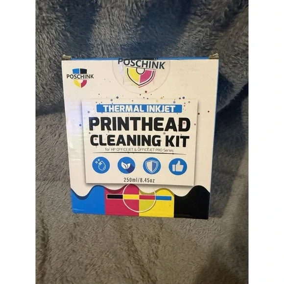 Poschink Thermal Inkjet Printhead Cleaning Kit HP OfficeJet & OfficeJet Pro NEW