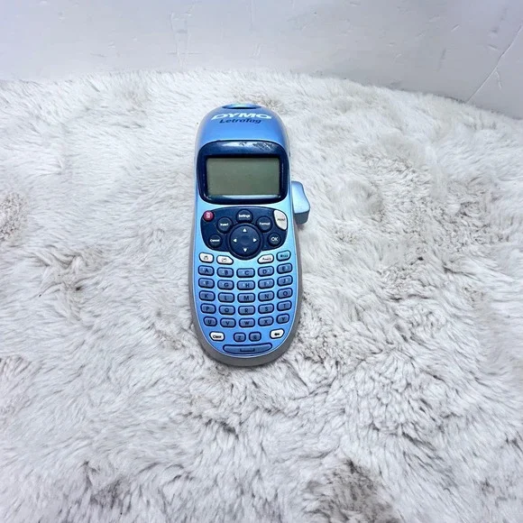 DYMO LetraTag Electronic Label Maker with QWERTY‎ Keyboard Blue Silver