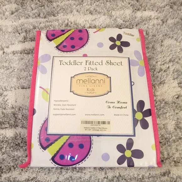 Baby crib mellanni Toddler Fitted Sheets 2 pack 28