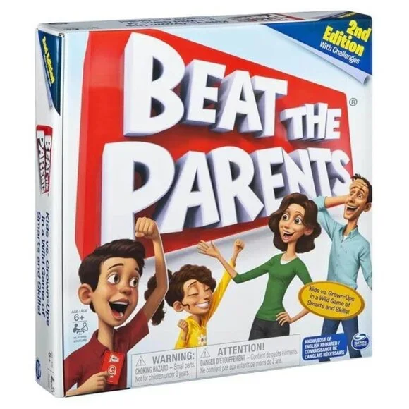 Beat The Parents 2nd Edition Family Kids Vs Adults Board Game Family Game Night