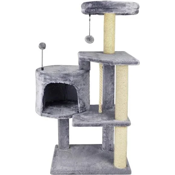 Cat Tree Scratching Toy Activity Centre Cat Tower Furniture Scratching Post