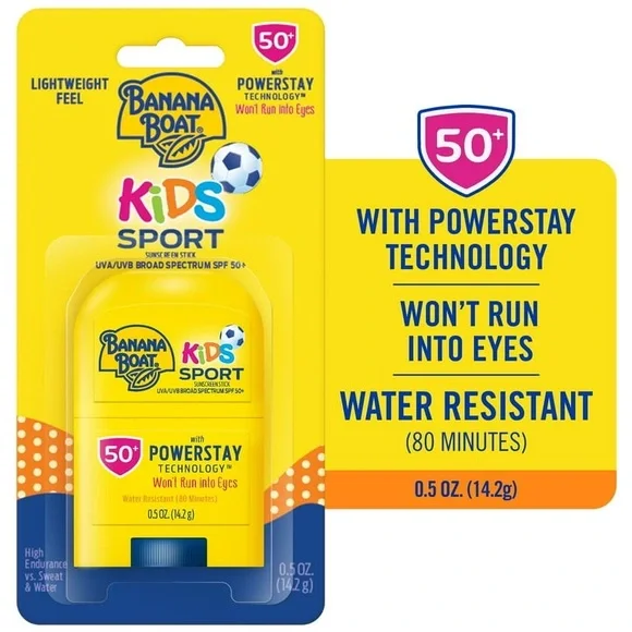 Banana Boat Kids Sport SPF 50+ Sunscreen Stick