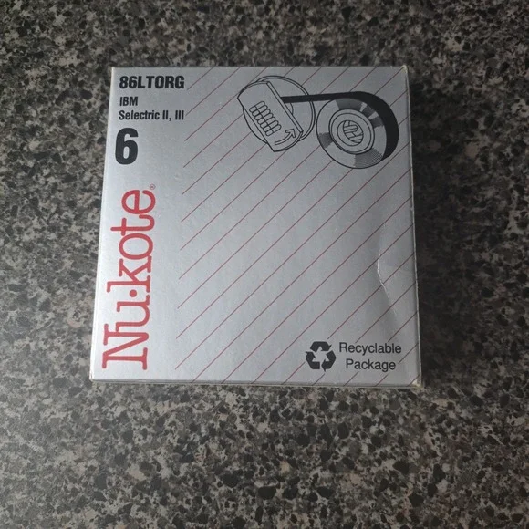 Nu-Kote IBM Selectric‎ II III Low-Tack Lift-Off Correcting Tape 86LTORG