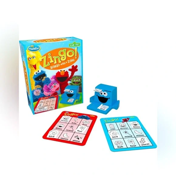 Think! Zingo! Bingo with Zing - Blue
