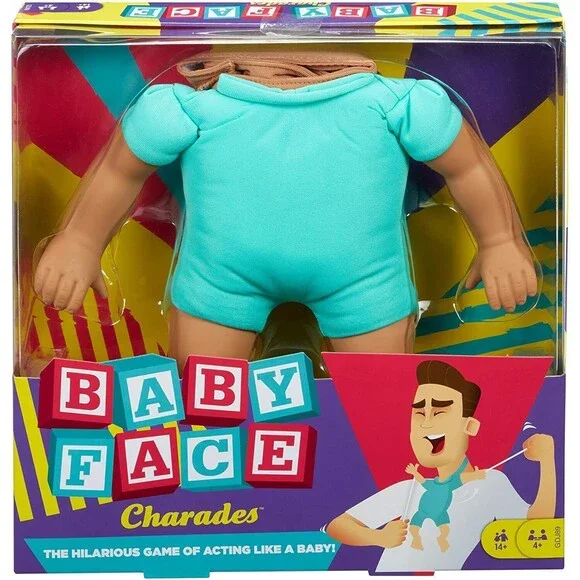 Baby Face Charades Game Fun for the Whole Family Party FUN 4+ Players