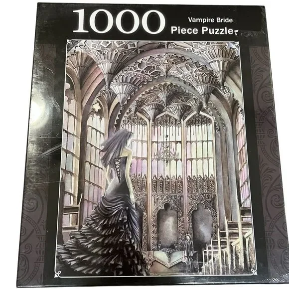 Vampire bride tesa gunawan peter pauper press jigsaw puzzle New sealed