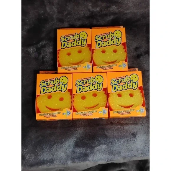 The Original Scrub Daddy Flex Texture Scrubber Color Yellow