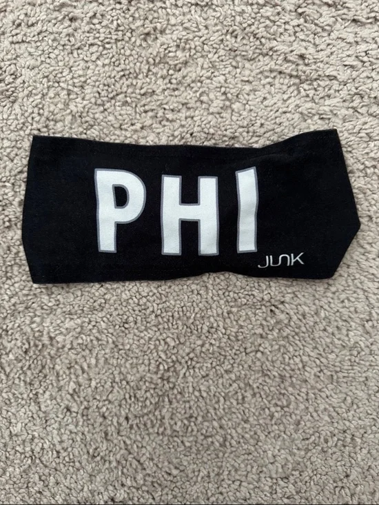 JUNK Black PHI Performance Headband