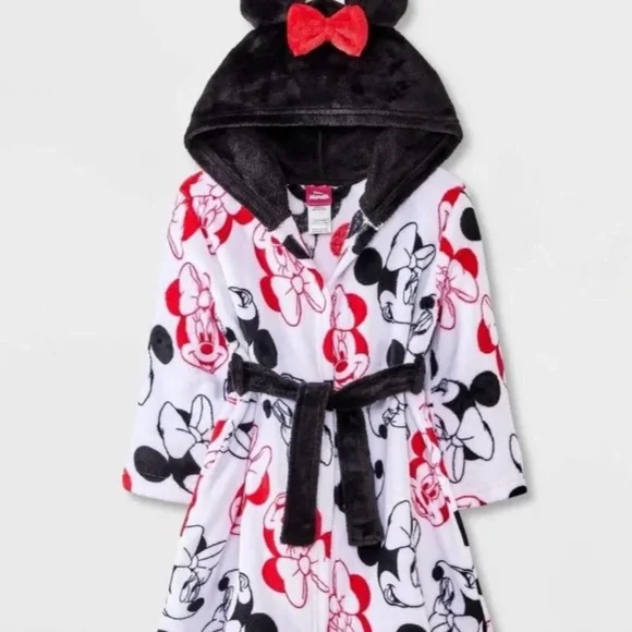Minnie Mouse Hooded Bathrobe.‎ Last one!