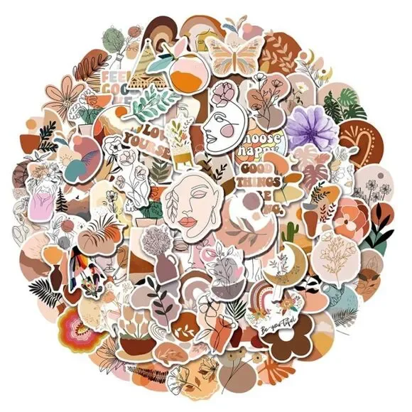 100pc Vinyl Sticker Set
