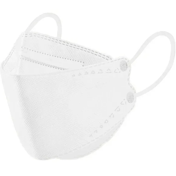 UNISEX KF94 Mask, 50PCS Face Masks, White Disposable Masks