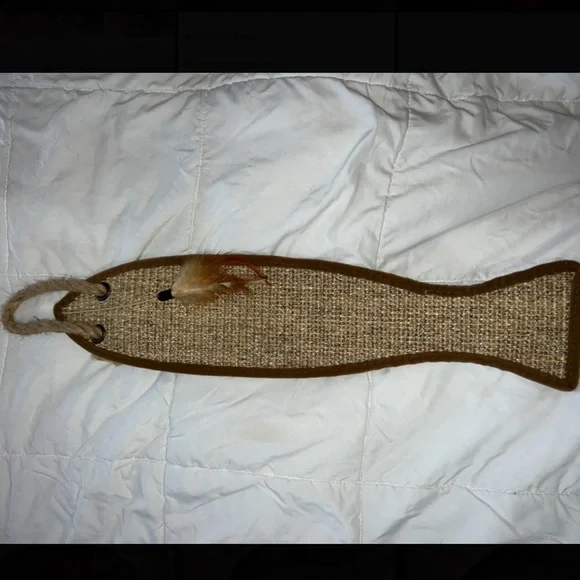 Fish shaped Cat scratcher