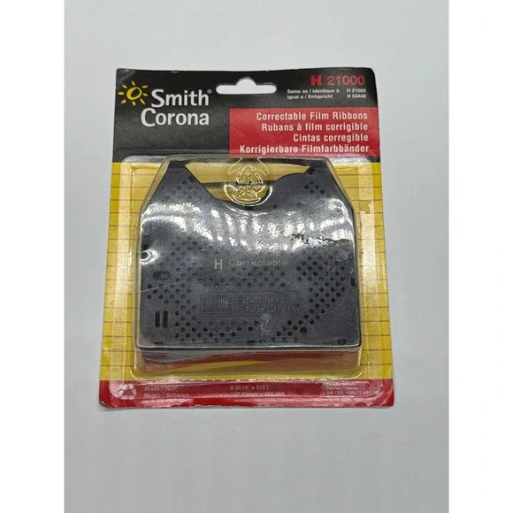 Smith Corona H21000 Correctable Film Ribbons Black Typewriter Ribbon‎ New