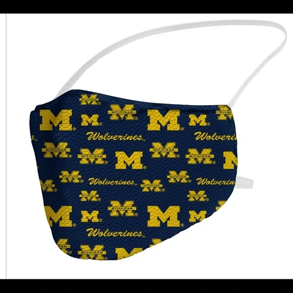 College football face mask Michigan