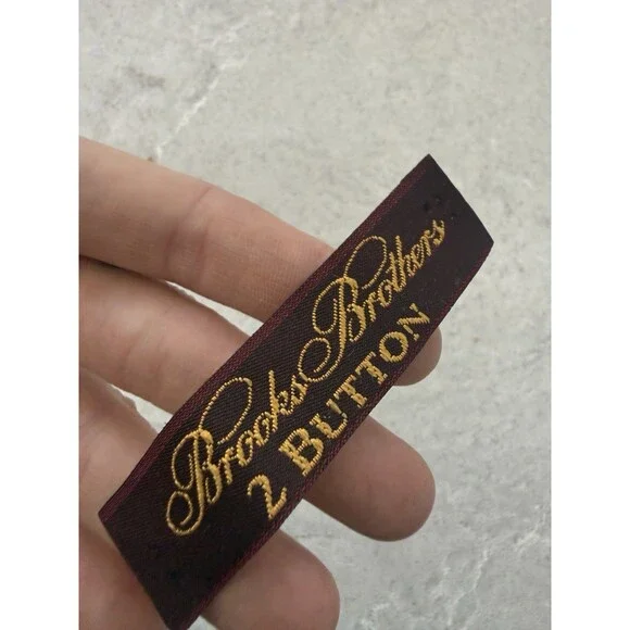rare mcm 1960s Brooks Brothers clothing tag Replacement