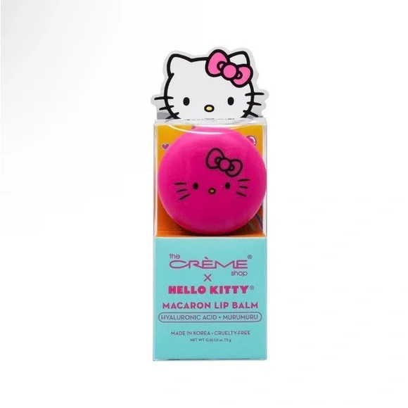 🍀 The Crème Shop x Hello Kitty Macaron Lip Balm