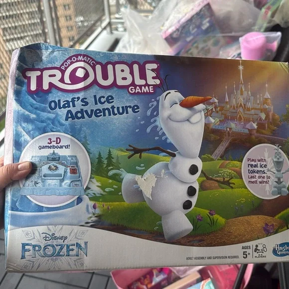 Frozen Olafs ice adventure