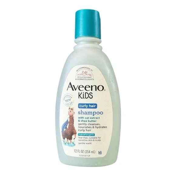 Aveeno Kids - Curly Hair Shampoo (12 fl oz) - Tear-Free Oat Shea