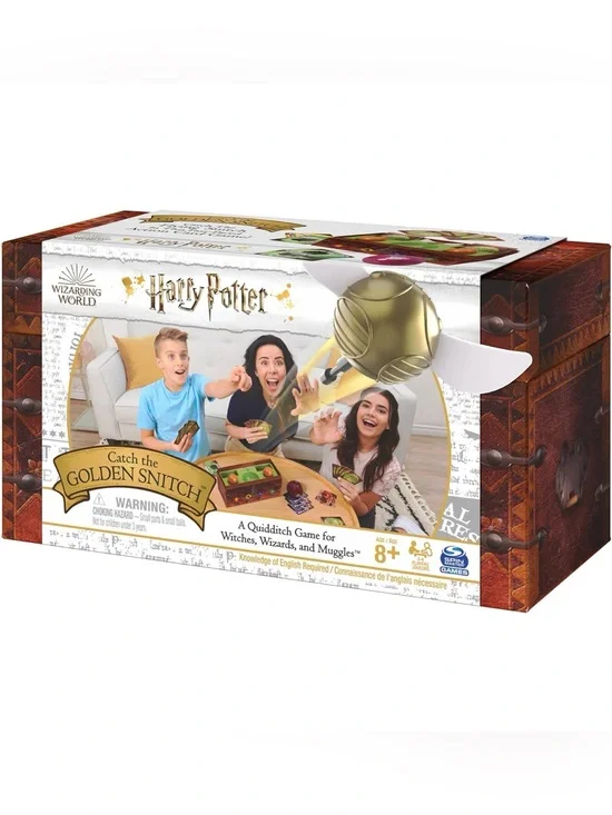 Harry Potter Catch The Golden Snitch, A Quidditch Board Game Family Game Ages 8