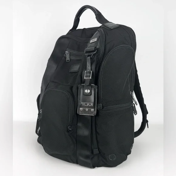 TUMI Alpha Bravo Kingsville Deluxe Backpack Nylon Work Travel Commute Flight