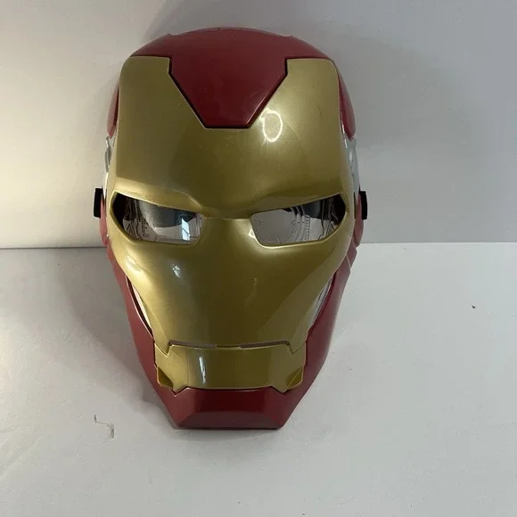 Marvel Avengers Iron Man Flip FX Mask Hasbro 2019 Light Up LED Eyes TESTED