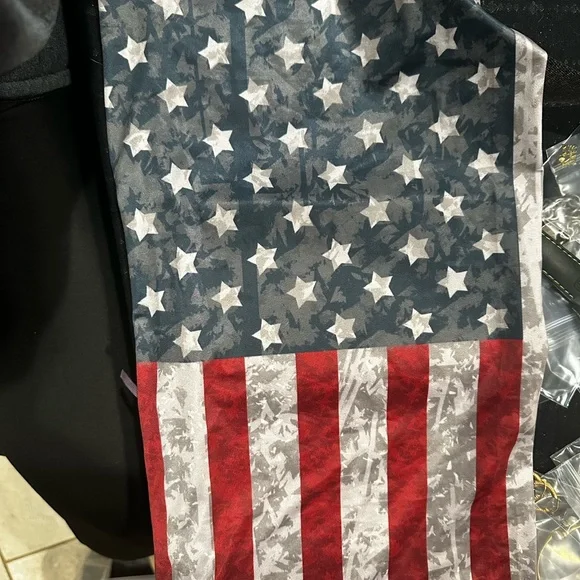Patriotic Stars and Stripes Face Mask