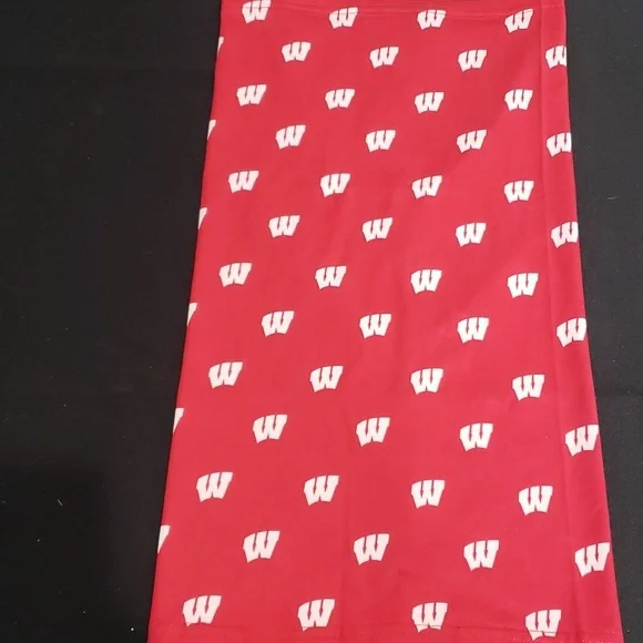 🤯3/$12 University of Wisconsin Badgers Neck Gator Face Mask NWOT