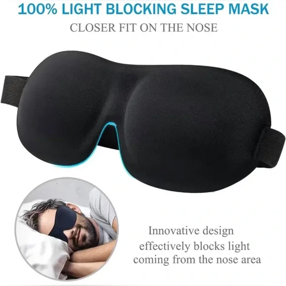 BNIB - Lightweight 3D Eye Mask