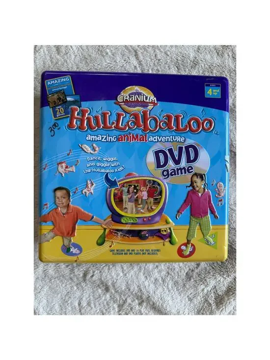 Cranium Hullabaloo Amazing Animal Adventure DVD Game