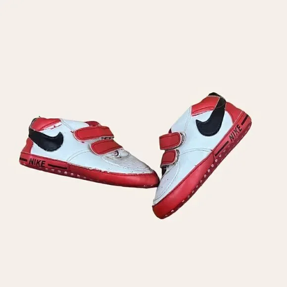 Vintage Nike Velcro Baby Booties