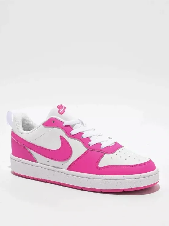 Nike Kids Court Borough Low Pink/White