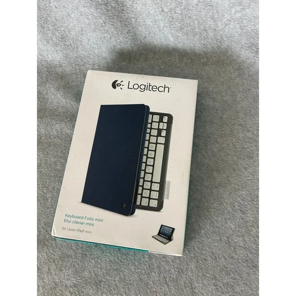 Logitech Keyboard Folio mini for‎ iPad mini Navy Blue Bluetooth Case 920-005022